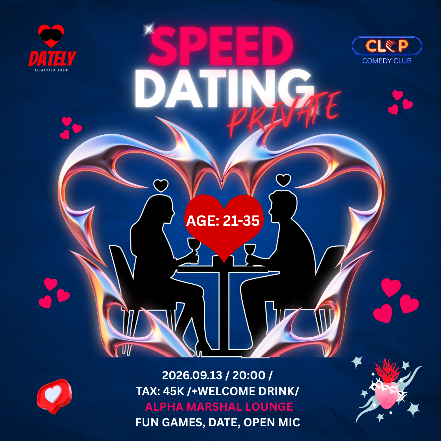 ❤️‍🔥 Private speed date ❤️‍🔥